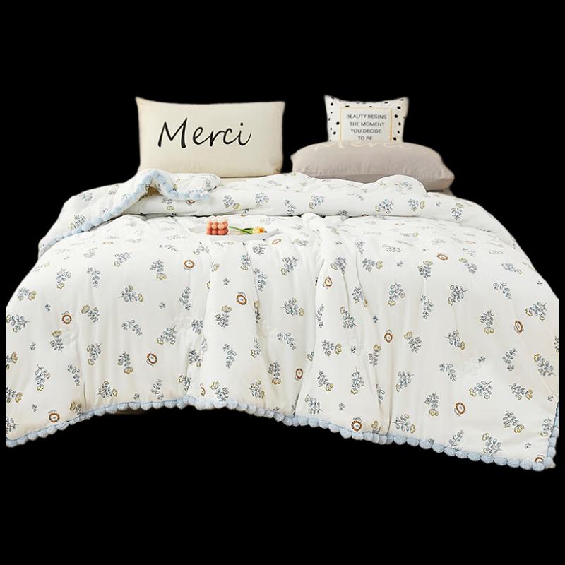 

German Velvet Jacquard Quilt Bedding Set