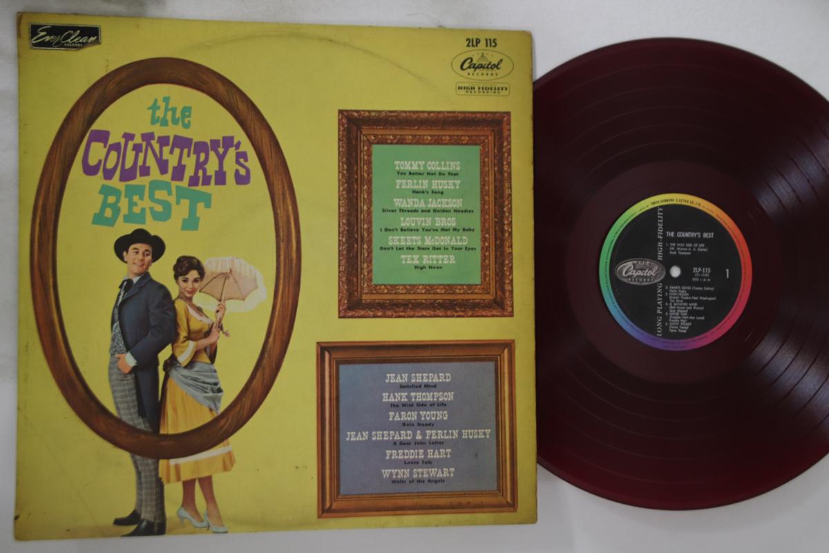

LP Record VARIOUS - Country s Best T1179 CAPITOL 1959 UK Folk Used