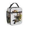 Shreks In Boots Insulated Lunch Bag Cooler Bag Reusable,Lunch Container Portable Tote Lunch Box Food Storage Bags School