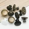 2Pcs Fittings Retro Cabinet Dresser Furniture Round Shape Drawer Knob Cabinet Pulls Door Handle Wardrobe Pulls