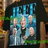 Jeff Bezos Retro Graphic Tee: Unisex Cotton Blend Sweatshirt