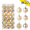 24/36Pcs 3/4cm Christmas Balls Decoration Christmas Tree Ornaments Xmas Hanging Pendants Home Party Navidad Decor New Year Gifts