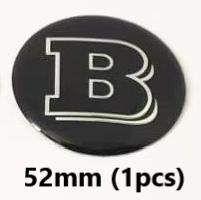 29/39/45/52/56/75/80/90mm Modified Sticker Emblem Badge sticker for BRABUS GLC GLA W213 W220 W464 W253 W204 W205 W254 W210 W211