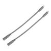 2PCS DC to USB C Adapter Cable Fit for Mini Dish Antenna 100W 5A Water Proof Plug Converter Extension Cord 0.66FT 0.2M