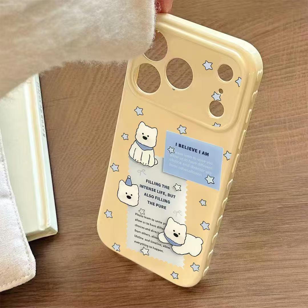 

Star West Highlands iPhone Case - Compatible with 17 Pro Max, 16 Pro, 15 Plus, 14, 13, 12, 11. iPhone 17 Full Camera Button