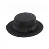 Solid Color Women Fedora Hats Felt Men Jazz Hat Fashion Elegant Bowler