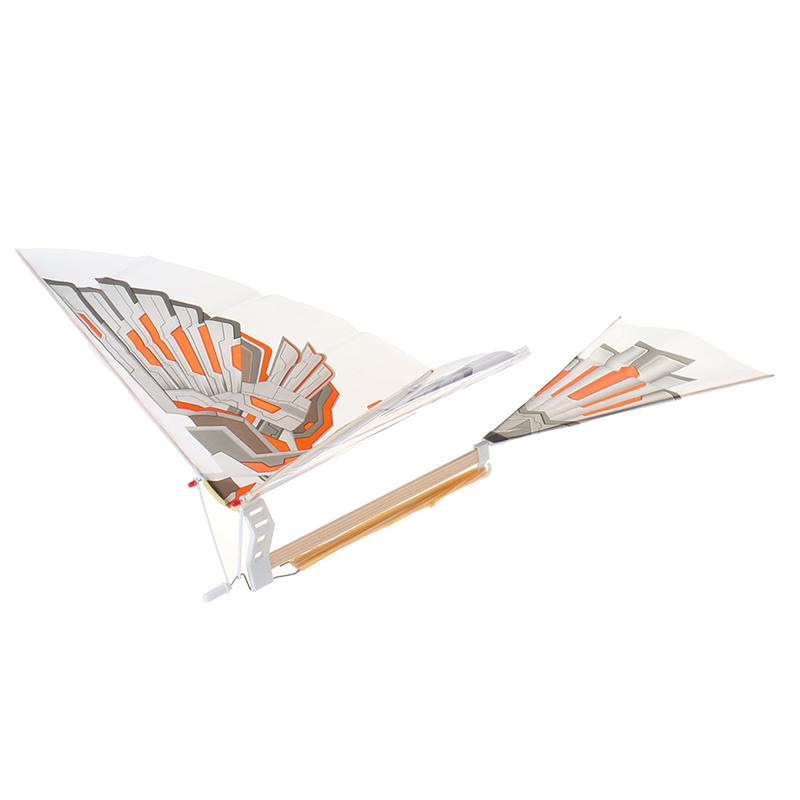 18Inches Bamboo Imitate Birds Assembly Flapping Wing Flight Plane Toy