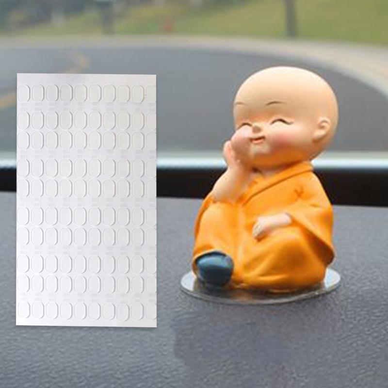 100Pcs Double Side Adhesive Tape Stickers Poster Tacky Putty Clear Adhesive Stick Dots Small Stickers Clear Sticky Putty