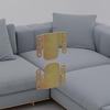 1 pair Adjustable Furniture Connector Bracket Included Screws Interlocking Connectors  Living Room