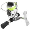Portable Spinning Fishing Reel Foldable Rocker Arm Interchangeable Left Right Handle Fishing Tackle