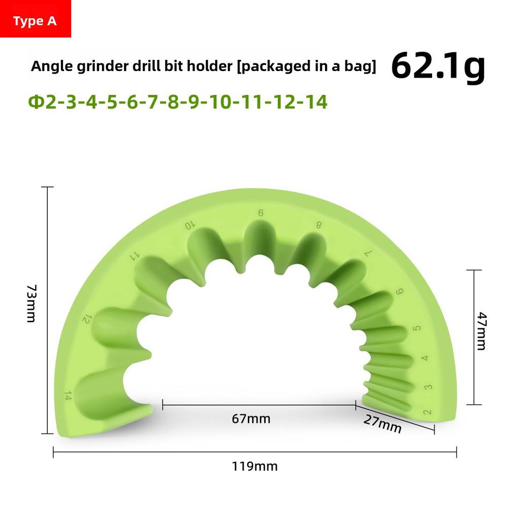 Drill Bit Sharpener Grinding Tool for Used Bits Multi Specification Manual Grinding Auxiliary Tool with 20-Hole Grinder Guide Kit