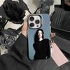 Ju Jingyi P- Kiku Phone Case For iPhone17, 16,15,14,13,12 Pro Max Black Candy Matte Shockproof Cover