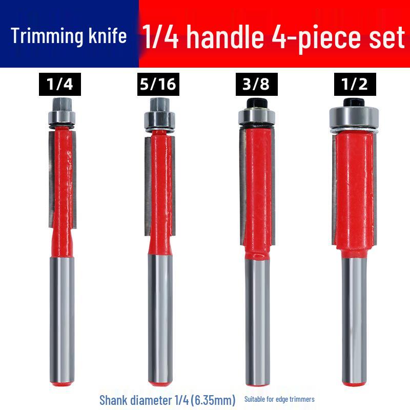 Double-Edged V-Type Round Bottom Woodworking Milling Cutter