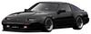 TK.Company Ignition Model 1/18 Scale Nissan Fairlady Z 2-Seater 300ZR (Z31) Black Finished Product IG3896
