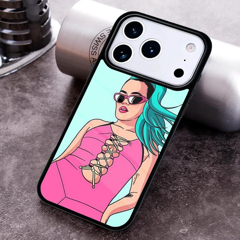 Karol G soft Phone Case for iPhone 17 16 15 Pro Max Air 14 13 12 11 Plus Shockproof Cover