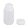 10Pcs PP Wide Mouth Round Bottle Semi Transparent Subpackaging Bottle  Chemical Sample Storage