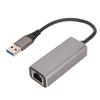 USB to RJ45 Adapter 1Gbps Plug and Play Portable Aluminium Alloy USB to Ethernet Adapter for Laptop Tablet Desktop
