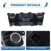 AC Climate Control Switch 95017054 for CHEVROLET CRUZE SALOON (CP1) 2009-2016