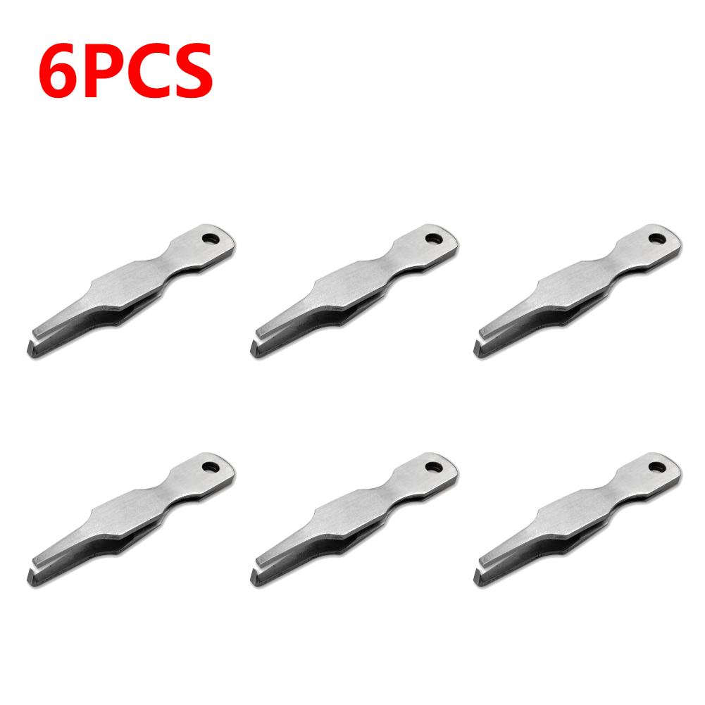 Multifunctional Fishing Line Tweezers Lure Ring Opener Line Cutter Quick Split Rings Stainless Steel Opener Tackle Accessories