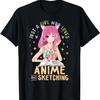 Just A Girl Who Loves Anime and Sketching Shirts Teen Girl T-Shirt