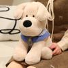 Lovely Cuddly Labrador Dogs Plush Toy Stuffed Lifelike Badger Dog Puppy Plushie For Birthday Gift