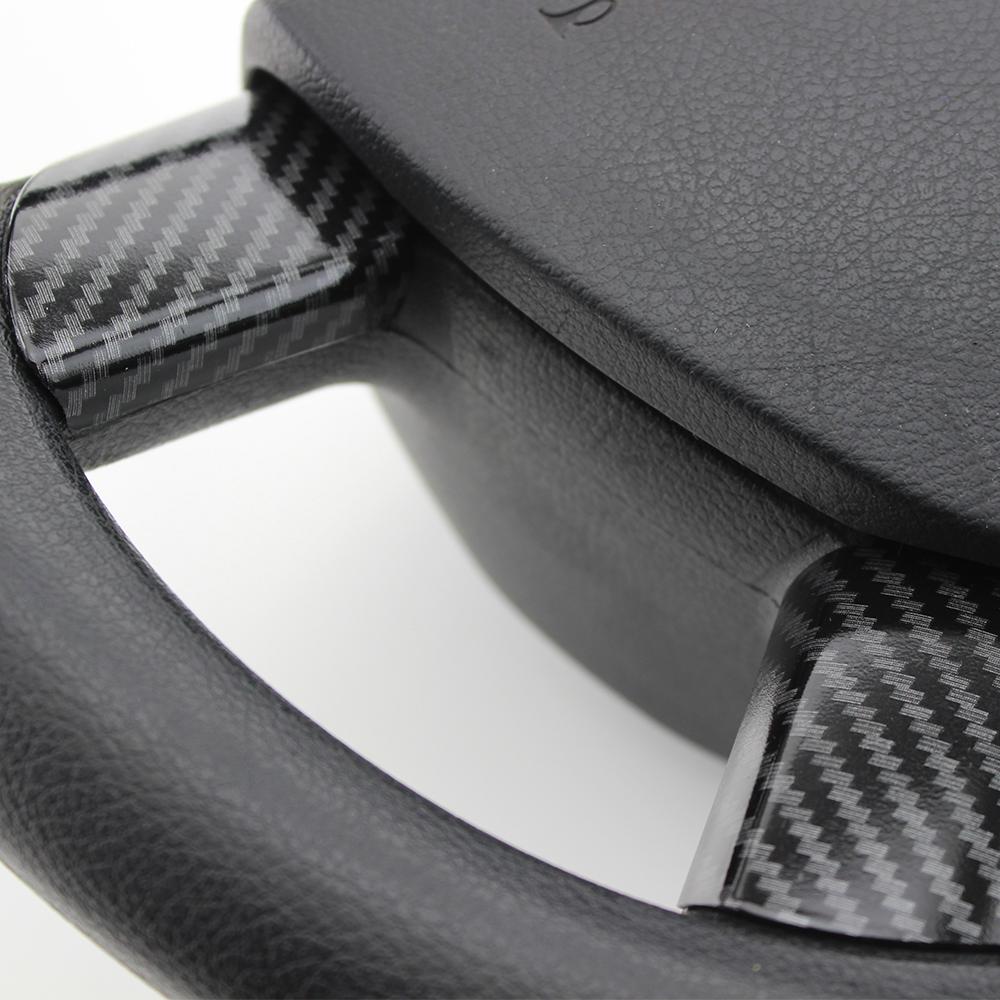 4 sztuk/zestaw wnętrze osłona panelu kierownicy samochodu naklejka wykończeniowa dla Ford Focus 2 MK2 2005 - 2011 naklejki do stylizacji samochodów akcesoria