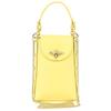 Vezze Vespa Grande Lemon Leather Handbag