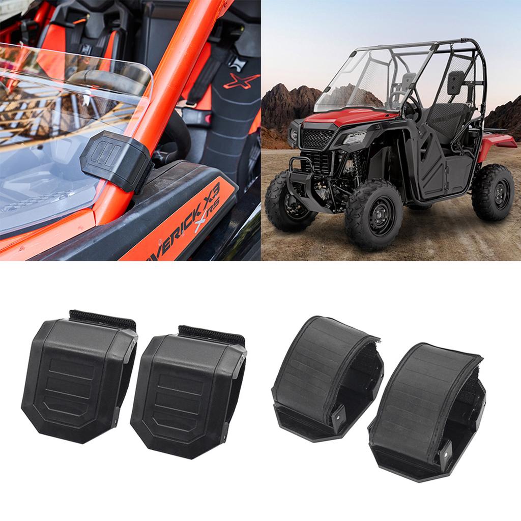 Cleme universale pentru geam pentru parbriz UTV Pachet de 2