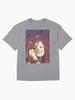 Janis Joplin wpap girl Oversized T-Shirt