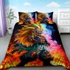 Duvet Cover Anime Dragon Ball Duvet Comforter Quilt Cover Set Super Saiyan Bedding Set Cartoon Bedroom Decoration Gifts