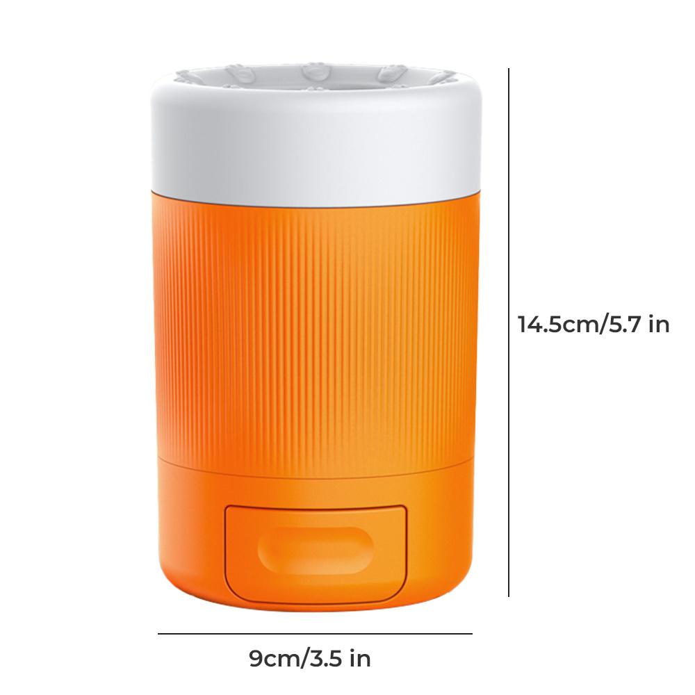 Portable Pet Paw Cleaning Cup Semi-Automatic Foot Washing Tool Gentle and Perfect for Outdoor Use