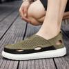 Men's Fashion Leisure Sandals Male Summer Breathable Trendy Casual Shoes Lightweight and Comfortable Wide Toe Shoes