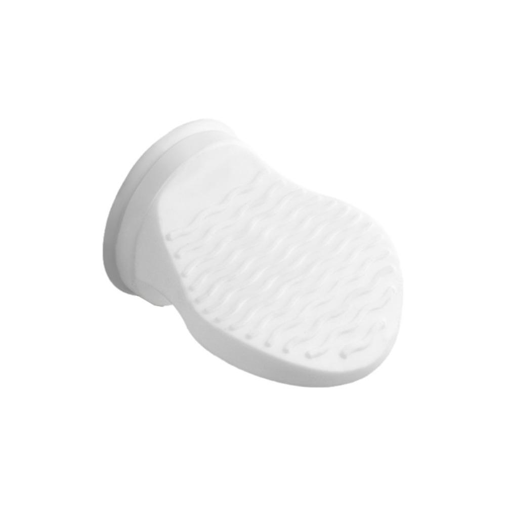 Ergonomic Design Shower Foot Rest Anti-Slip Surface Pedicure Foot Pedal Bathtub Side