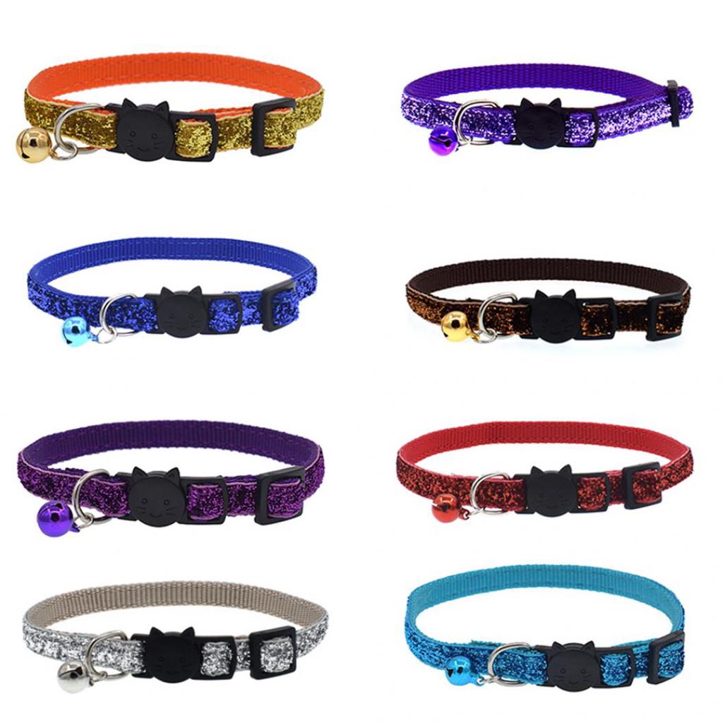 OOPSDOGGY Katzenhalsband Leder Mit Glöckchen - Ref Produktbild-Vorschau 5