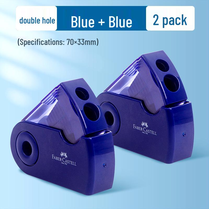 Mini Afiador Manual Faber-Castell para Crianças - Portátil e Simples para Uso Escolar