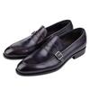 Fashion Business Loafers New Style Handmade Dress Shoes High Class Wedding Casual Office Elegant Male Suit Footwear Amazing Purple Color