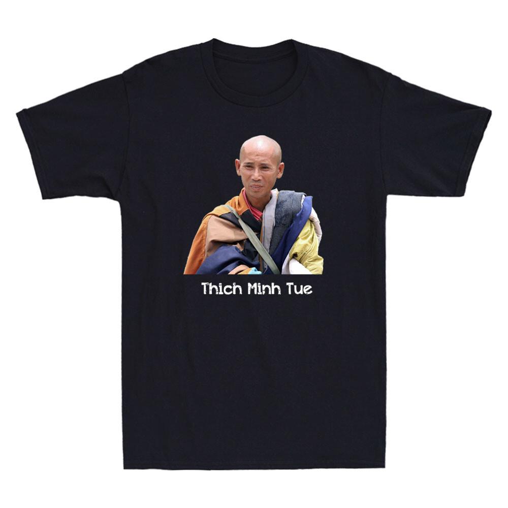 Thich Minh Tue Master Vietnam Buddha Vietnamese Funny Men s Short Sleeve T-Shirt Unisex T-Shirt XXL