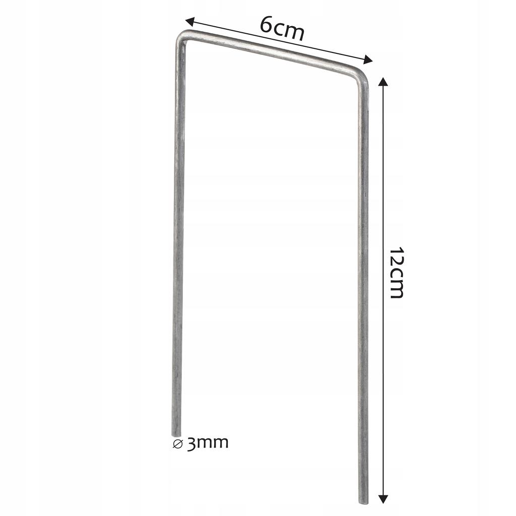 KADAX Pins Pegs For Fixing Nonwoven Fabric 12cm 100pcs