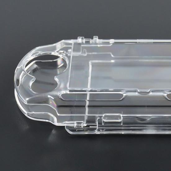 Game Console Faux Crystal Case Easy Installation Perfect Fitting Game Accessories Clear Faux Crystal Game Console Shell for PSP2000/3000