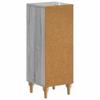 Bathroom Storage Cabinet ALKMAAR Sonoma Grey