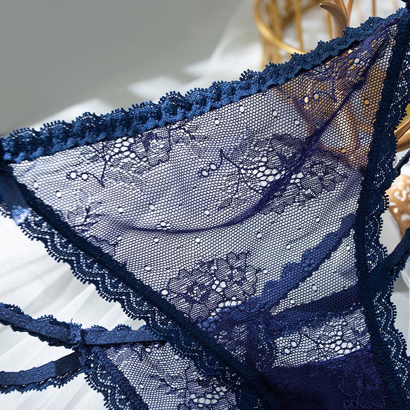 Plus Size Lace Low-Waist Thong - European & American Style