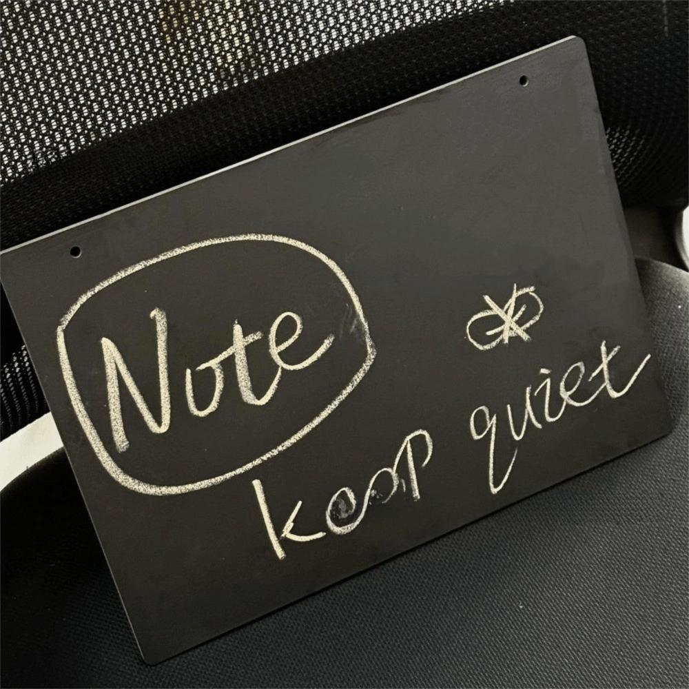 With Rope Wall Blackboard Double Sided Using Hanging Display Plaque Message Board  Home Decor