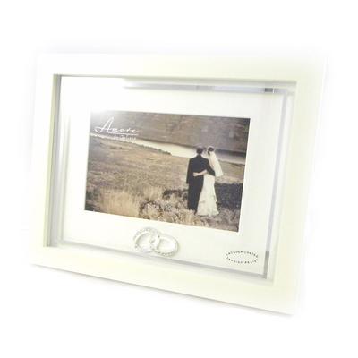 [I0425] - Photo Frame 'Alliances' Ivory 15x10 Cm