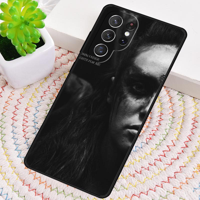 Heda Lexa The 100 TV Show soft Silicone Phone Case For Samsung Galaxy note 10 pro S26 S25 S24 S23 S22 S21 Plus Ultra Capa Cover