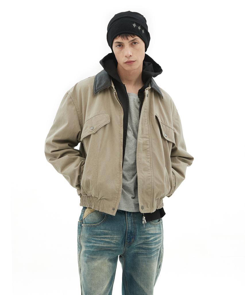 DEFGARMENTS Washed Canvas Jacket [2Color]
