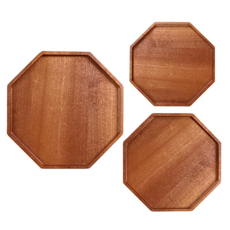 

1 шт. японская деревянная тарелка в форме лепестка поднос из черного дерева фруктовый хлеб маленький домашний десерт 8 inches