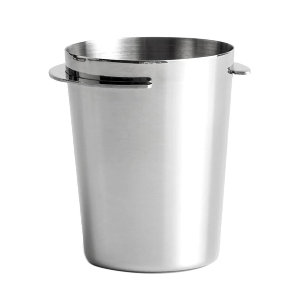 Support Dropshipping Stainless Steel Coffee Dosing Cup Powder Feeder Part for 58mm Espresso Machine Dosing Cup