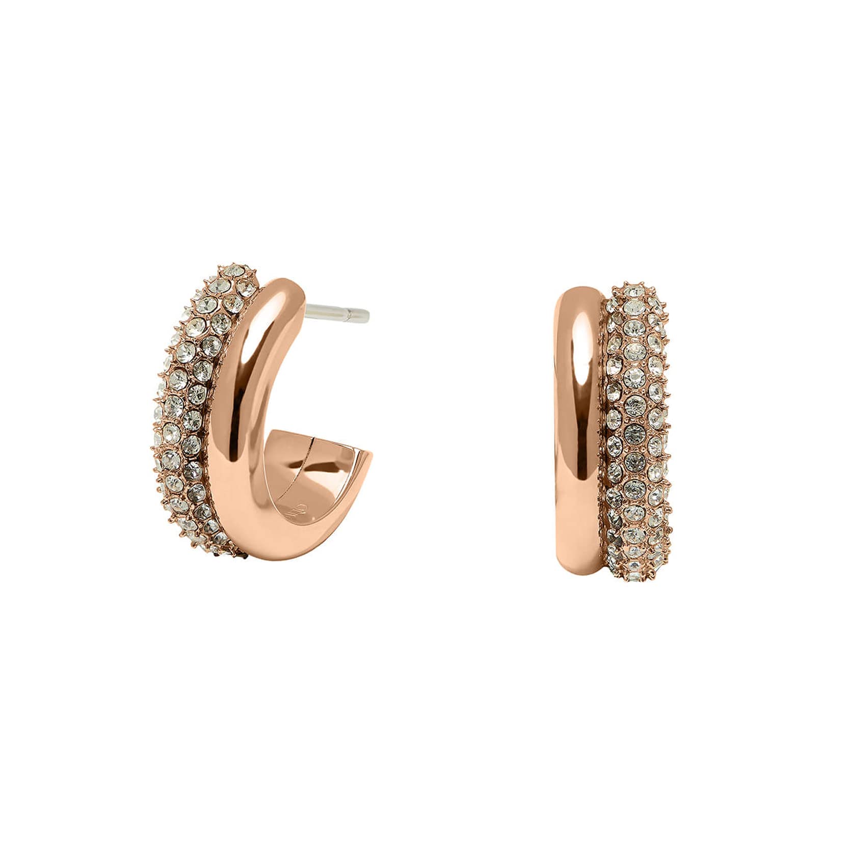 

Authorized Dealer Olivia Burton Classic Entwine Rose Gold Hoop Earrings [OLIVIA BURTON] Women s (obj24100009)