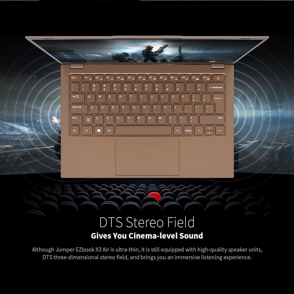 ノートPC Jumper EZbook X3 Jumper EZbook X3 13.3'' HD Intel N3350 6GB DDR3L 64GB eMMC