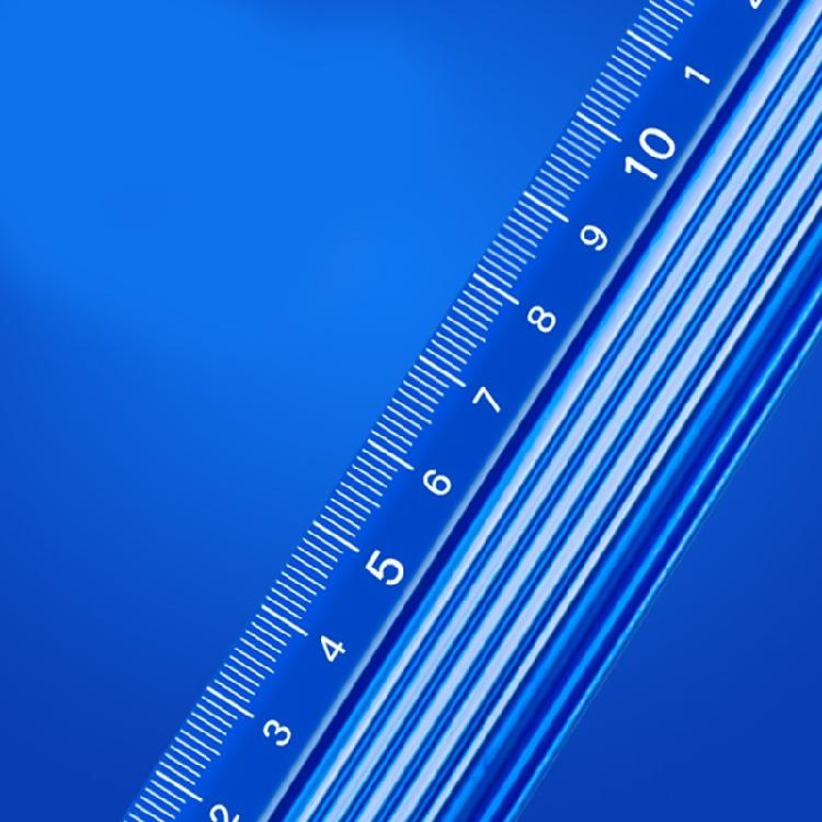 Hand Protective Ruler Nonslip Ruler Wood Cutting Straight Ruler Woodworking Tool